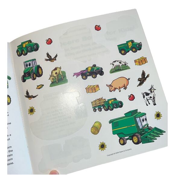 3 Book Set For Early Readers Disney, John Deere, Stickers Classic Library - Picture 10 of 10